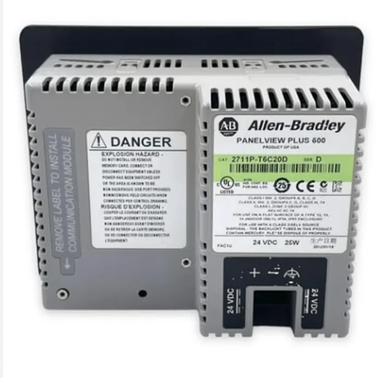 كيف يعمل Allen Bradley 2711P-T6C20D على تحسين أداء واجهة التحكم في الآلة (HMI) الصناعية وكفاءة المشغل؟